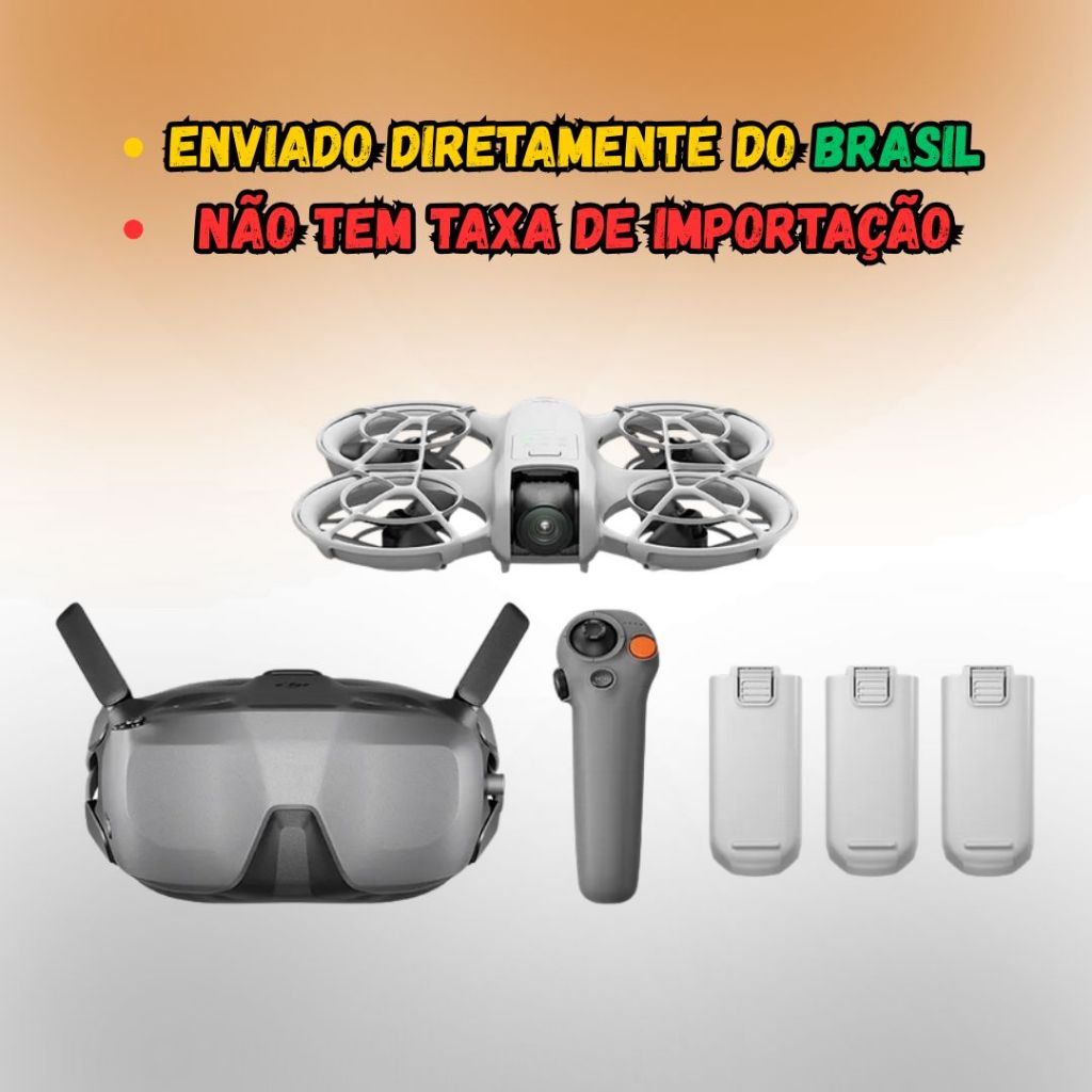 Drone Dji Neo Motion FLY More Combo Homologado ANATEL 1 Ano de Garantia