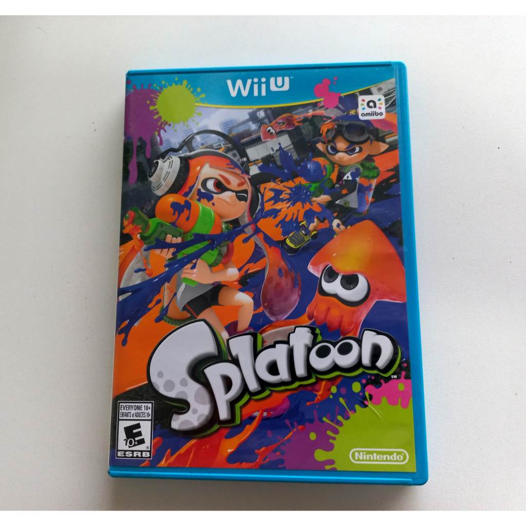 Splatoon Original Físico Nintendo Wii U | Shopee Brasil