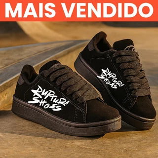 Tenis Casual Unissex Masculino e Feminino De Camurça linha premium Confortável Academia e Resistente