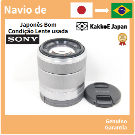 Lente zoom padrão SONY E 18-55 mm F3.5-5.6 OSS para Sony E-mount