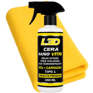 Cera Vitrificadora Automotiva Nano Vitri L3D 450ml Carnaúba Tipo1 em Oferta na Shopee