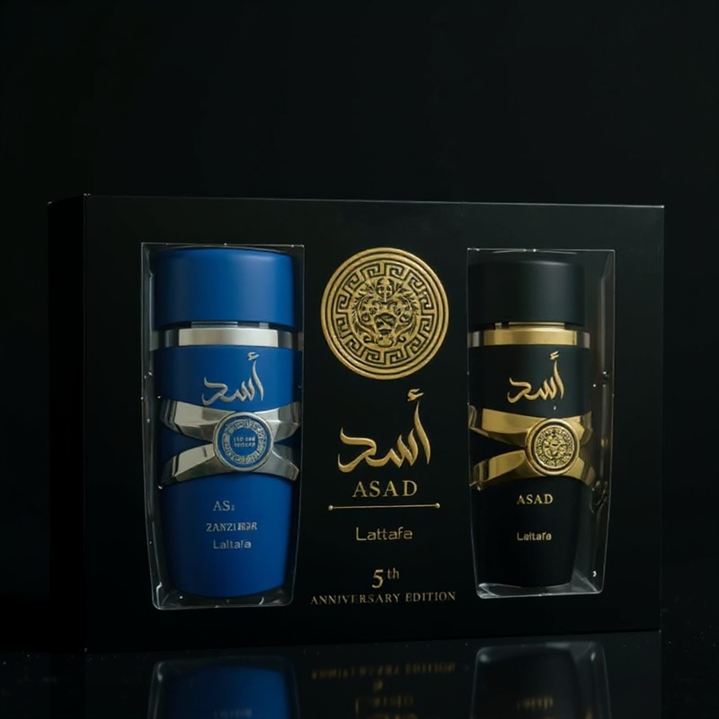 Kit Asad + Zanzibar 100ml - Lattafa - Edição de Aniversário Eau de ...