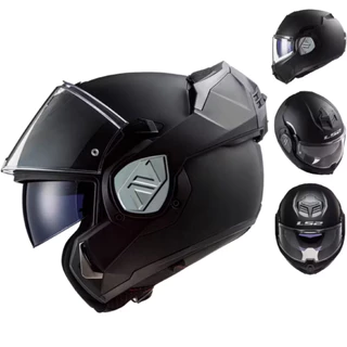 Capacete ls2 advant ff906 escamoteavel robocop