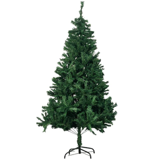 Árvore de Natal Luxo Pinheiro 180cm com 860 Galhos Pé de Ferro Verde