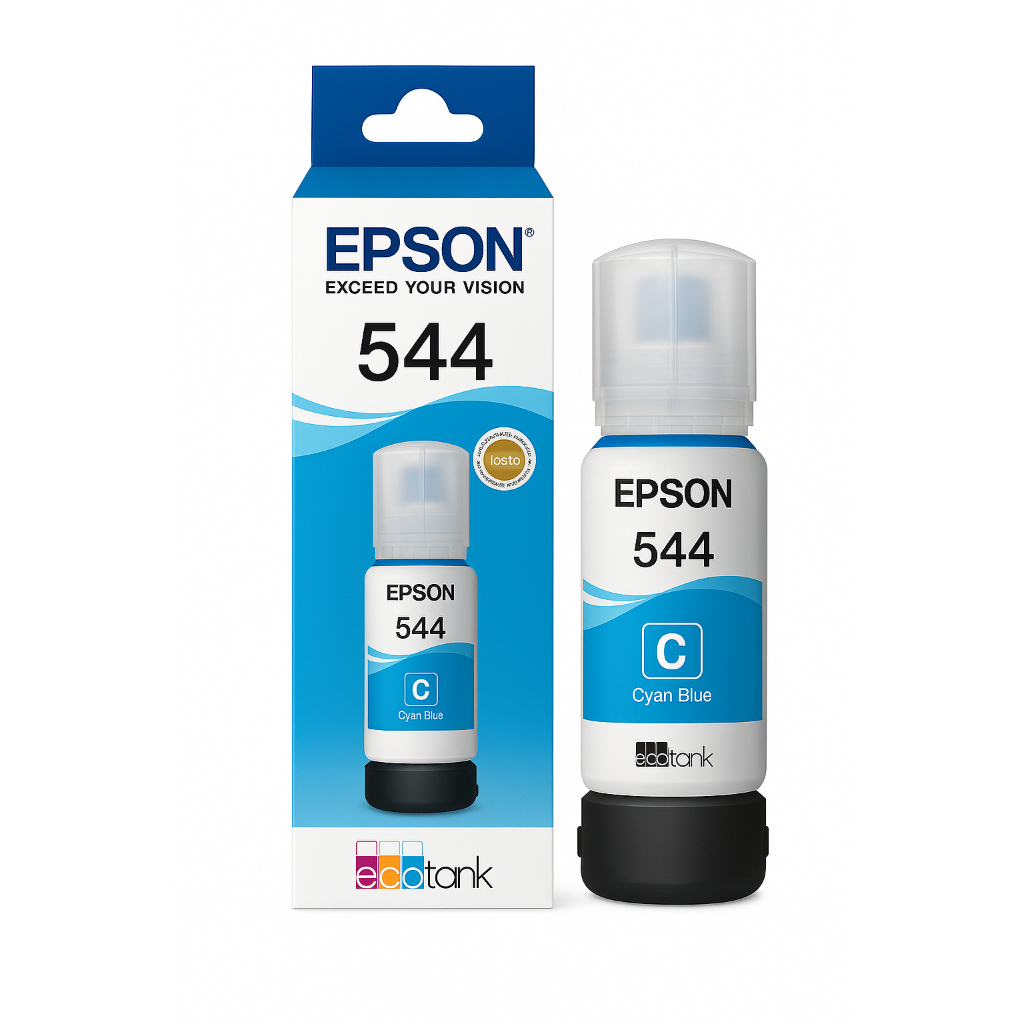 Epson T544 Ciano EcoTank 65 ml – Original L3150 L3110 | Shopee Brasil