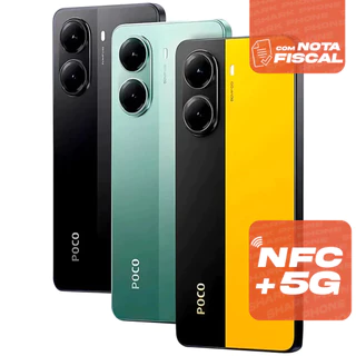 Xiaomi Poco X7 Pro 5G com NFC, 512/12GB e 256/8GB Novo Original Lacrado