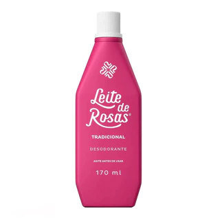 Desodorante Leite de Rosas Tradicional 170ml em Oferta na Shopee