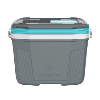 Caixa Térmica Termolar 32 Litros Cinza em Oferta na Shopee