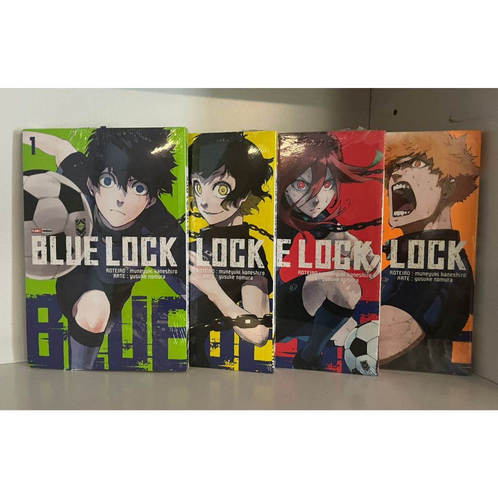MANGA BLUE LOCK 1 ao 10 PANINI novo | Shopee Brasil