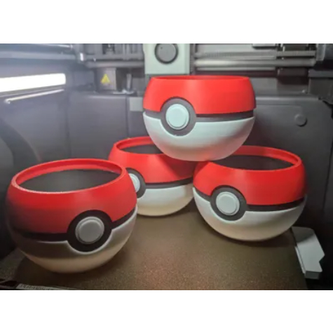 vaso Pokebola para suculenta