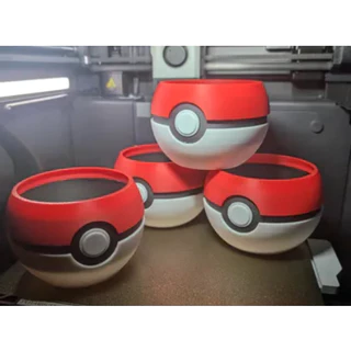 vaso Pokebola para suculenta