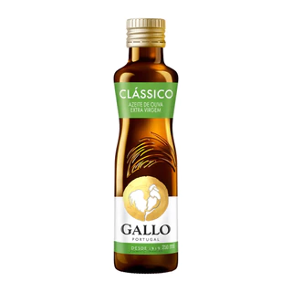 Azeite de Oliva Gallo Extra Virgem Clássico Vidro 250ml em Oferta na Shopee