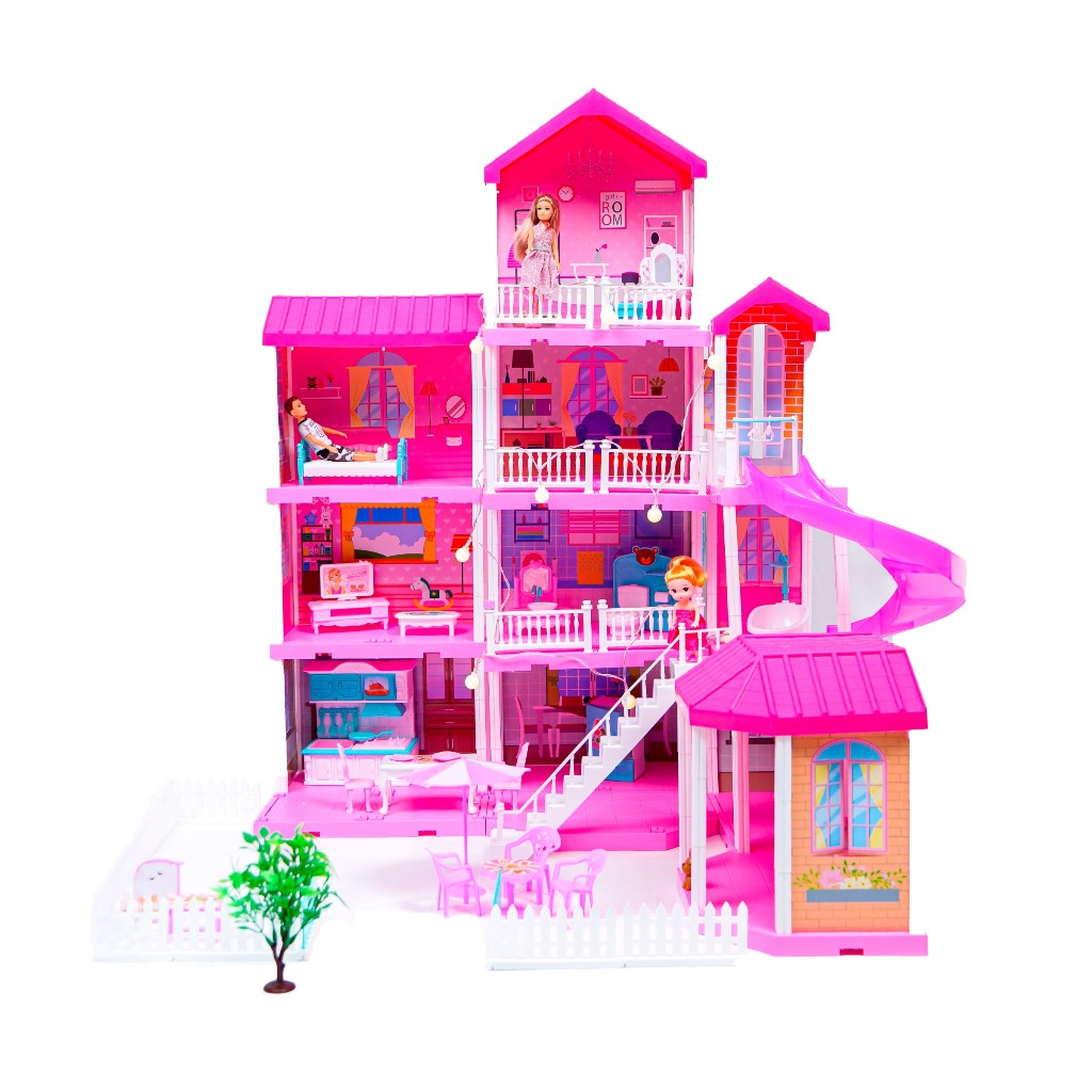 Casa de bonecas Casa dos Sonhos Dreamhouse 4 andares