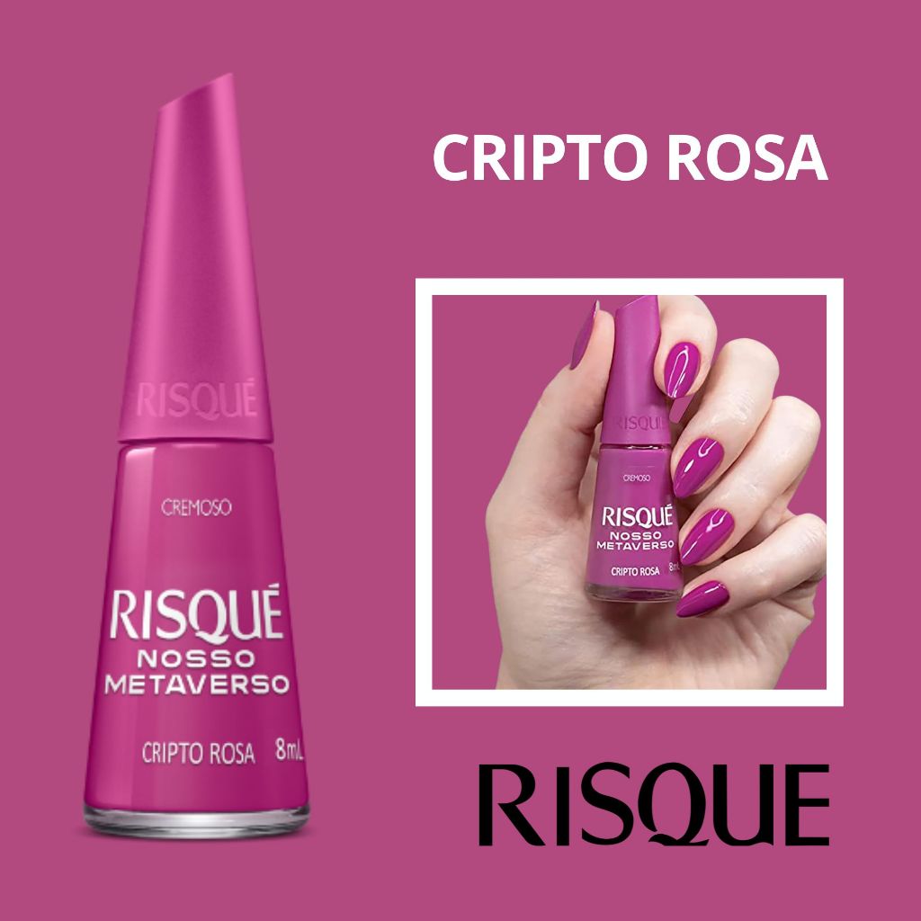 Kit 4 Esmaltes Risqué Tons Rosa – Cremosos & Glitter | Atacado | Shopee  Brasil