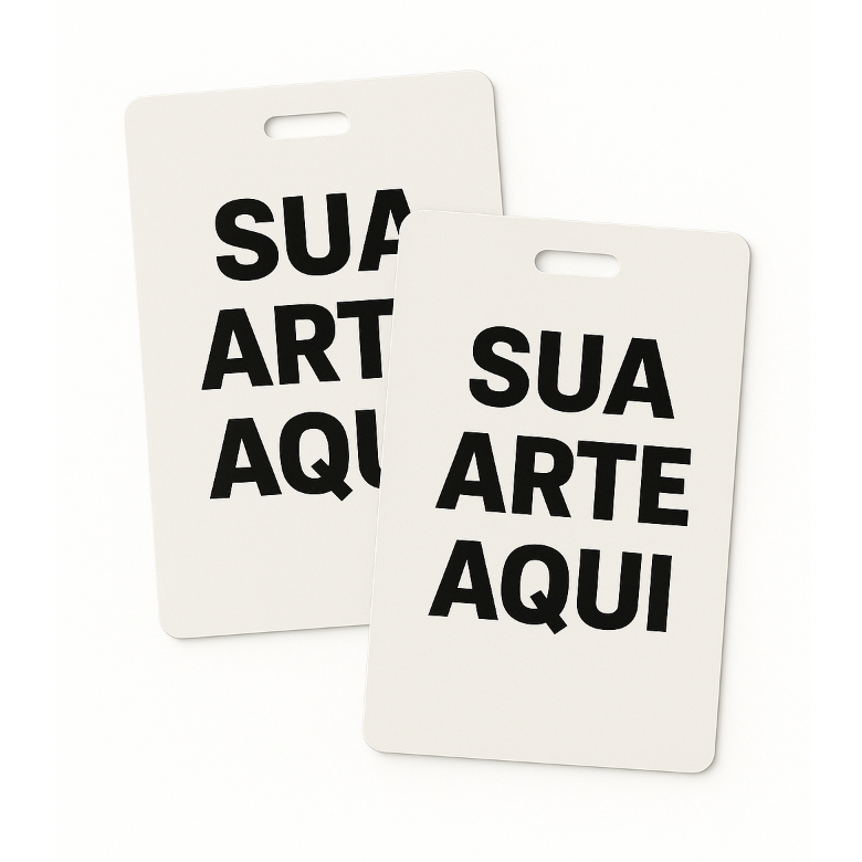 CRACHÁ PVC PERSONALIZADO | IDENTIFICAÇÃO PARA EMPRESAS, ESCRITÓRIOS E OBRAS