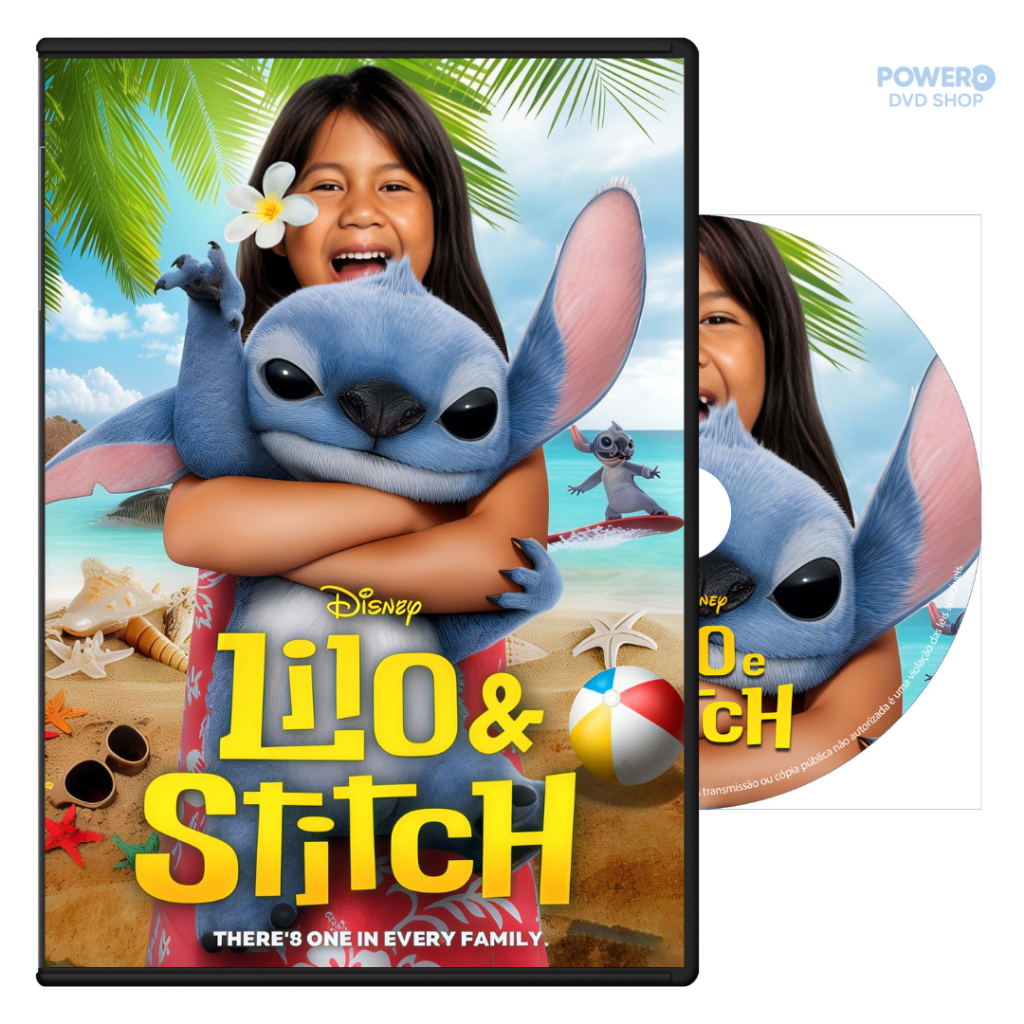 DVD - Lilo & Stitch - Filme (2025) Dublado e Legendado | Shopee Brasil