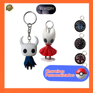 Chaveiros Personalizados Hollow Knight Modelos Exclusivos, Criativos e Colecionáveis Para Presentiar