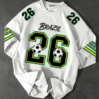 Camiseta T-shirt Unissex Streetwear Copa Brasil 2026