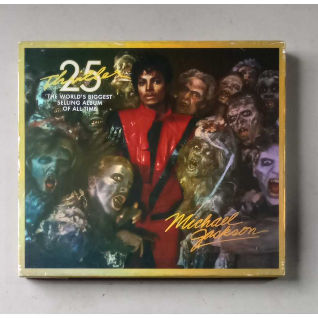 Michael Jackson 25 Thriller Cd + Dvd | Shopee Brasil