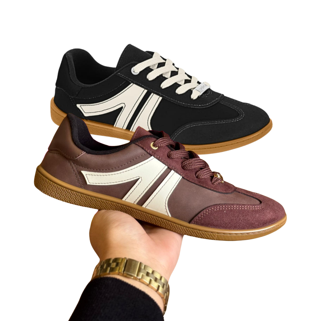 靴 WALT - BONE UK8.5 JP27cm Tênis Feminino Moleca 5605.472 Casual Confortável Baixo Nobuck