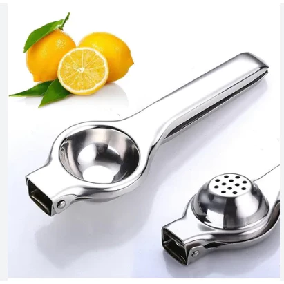 Espremedor Chef Gourmet De Limão Aço Inox Maciço Super Forte