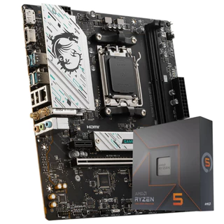 Placa Mãe Msi B650m Gaming Wifi + Processador AMD Ryzen 5 7600x AM5