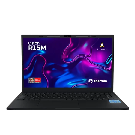Notebook Positivo Vision Ryzen 5 5625U 8GB 256GB 15 Linux MiniTela R58256BI 15
