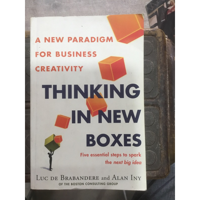 Thinking in new boxes, de Luc de Brabandere & Alan Iny | Shopee Brasil