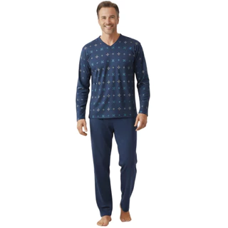 Pijama Adulto Homem Blusa Manga Longa E Calça Roupa Dormir em Oferta na Shopee