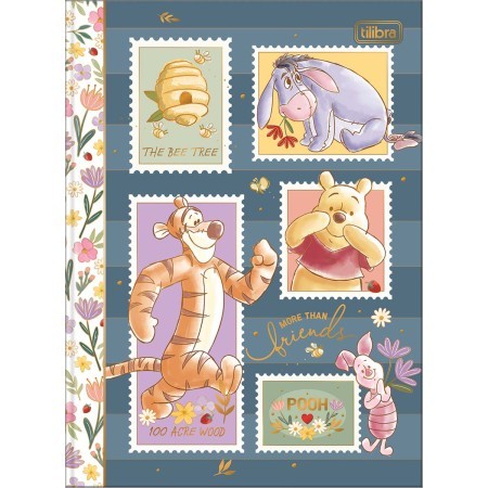 pooh Caderno Tilidisco Univ 10 Mat 160fls Pooh Pelúcia Tilibra | Shopee