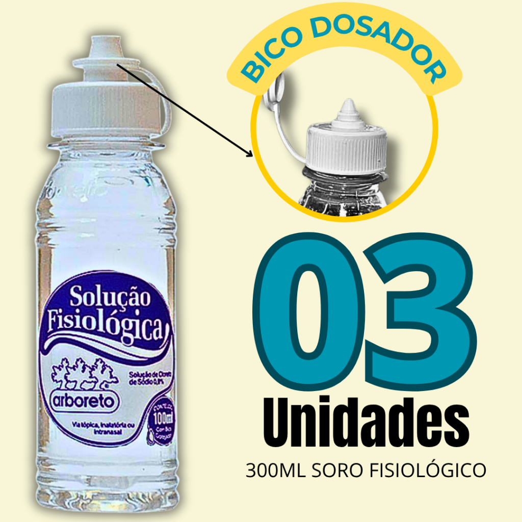 kit Soro Fisiológico Arboreto Bebê 100ml - PROMOÇÃO | Shopee Brasil