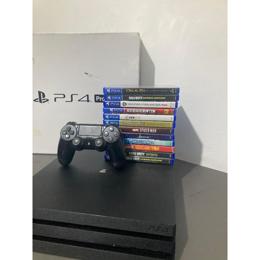 Video game Ps4 Pro Console Playstation 4 1tb com dois OU um
