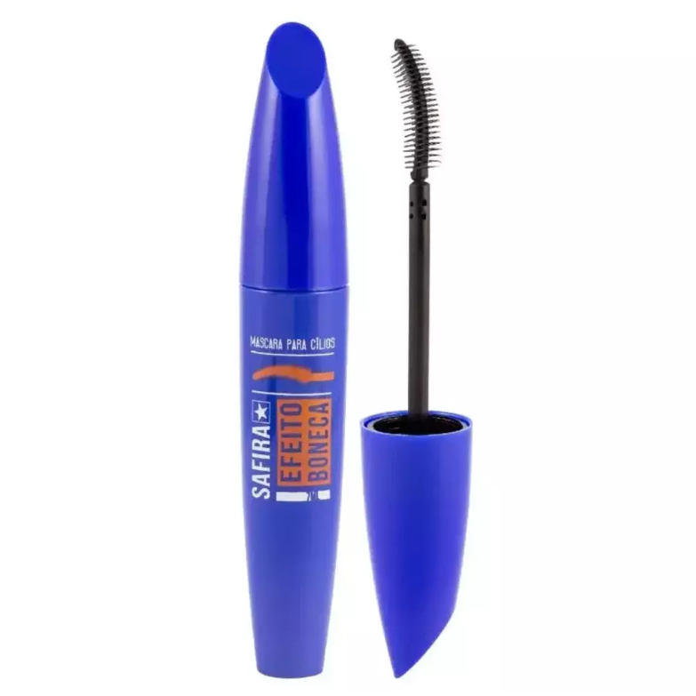 Máscara para Cílios Efeito Boneca: Volume e Curvatura | Shopee Brasil