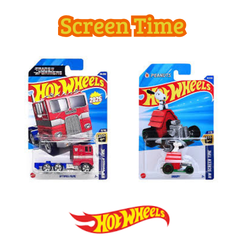 Hot Wheels Screen Time 2025 Novo Original Lacrado