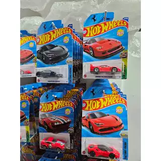 Ferrari F40 Ferrari SF90 Stradale Cinza Ferrari 365 GTB Hot wheels 2025 Novo Lacrado - Promoção Lote P 2025