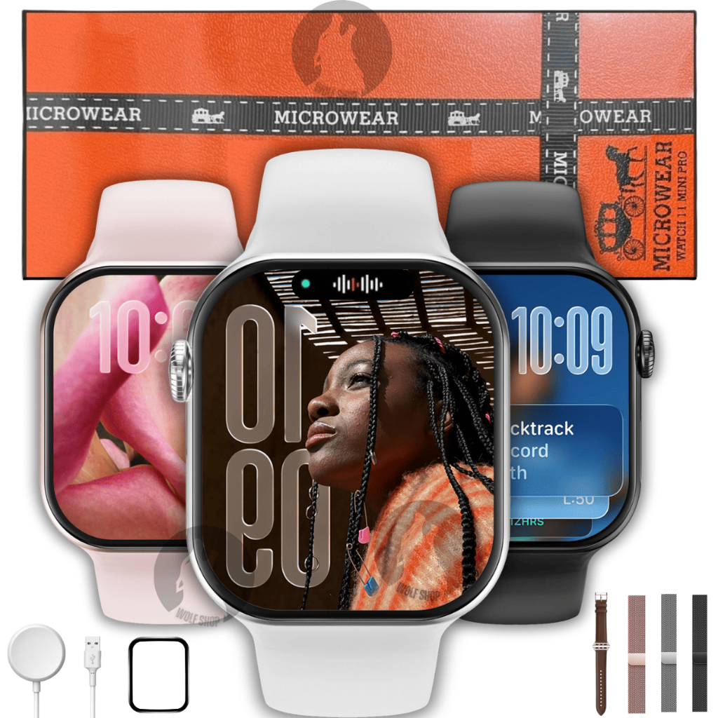 Smartwatch W11 PRO MINI 42mm MICROWEAR SERIE 11 -LANÇAMENTO 2026 Amoled ...
