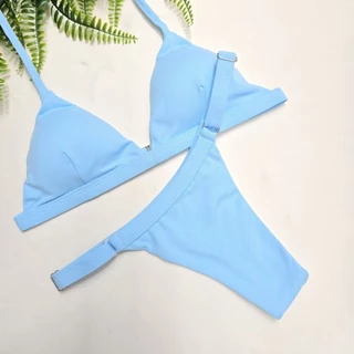 Biquíni Fita Fio Dental Marquinha de Bronze Bojo Removível Aviador em Oferta na Shopee