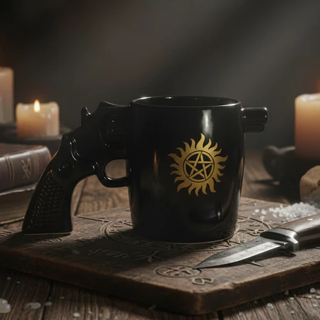 Caneca Temática Sobrenatural 3d Cerâmica Personalizada Supernatural Presente Criativo Cerâmica