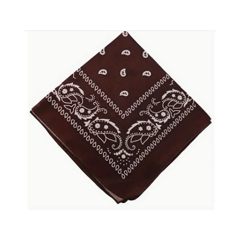 Bandana Lenço Coloridos Versátil Cowboy Masculino E Feminino