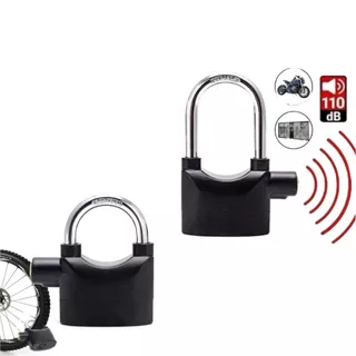 Cadeado Antifurto Com Alarme Sonoro Inteligente- Portátil