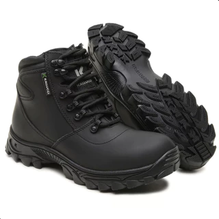 Bota Tática Kallucci Apache Impermeável Antiperfuro Couro Legítimo