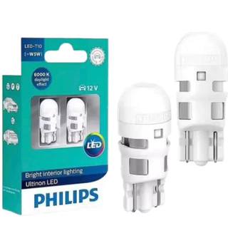 Lampada Philips Pingo Led Ultinon 6000K W5w T10 Super Branca