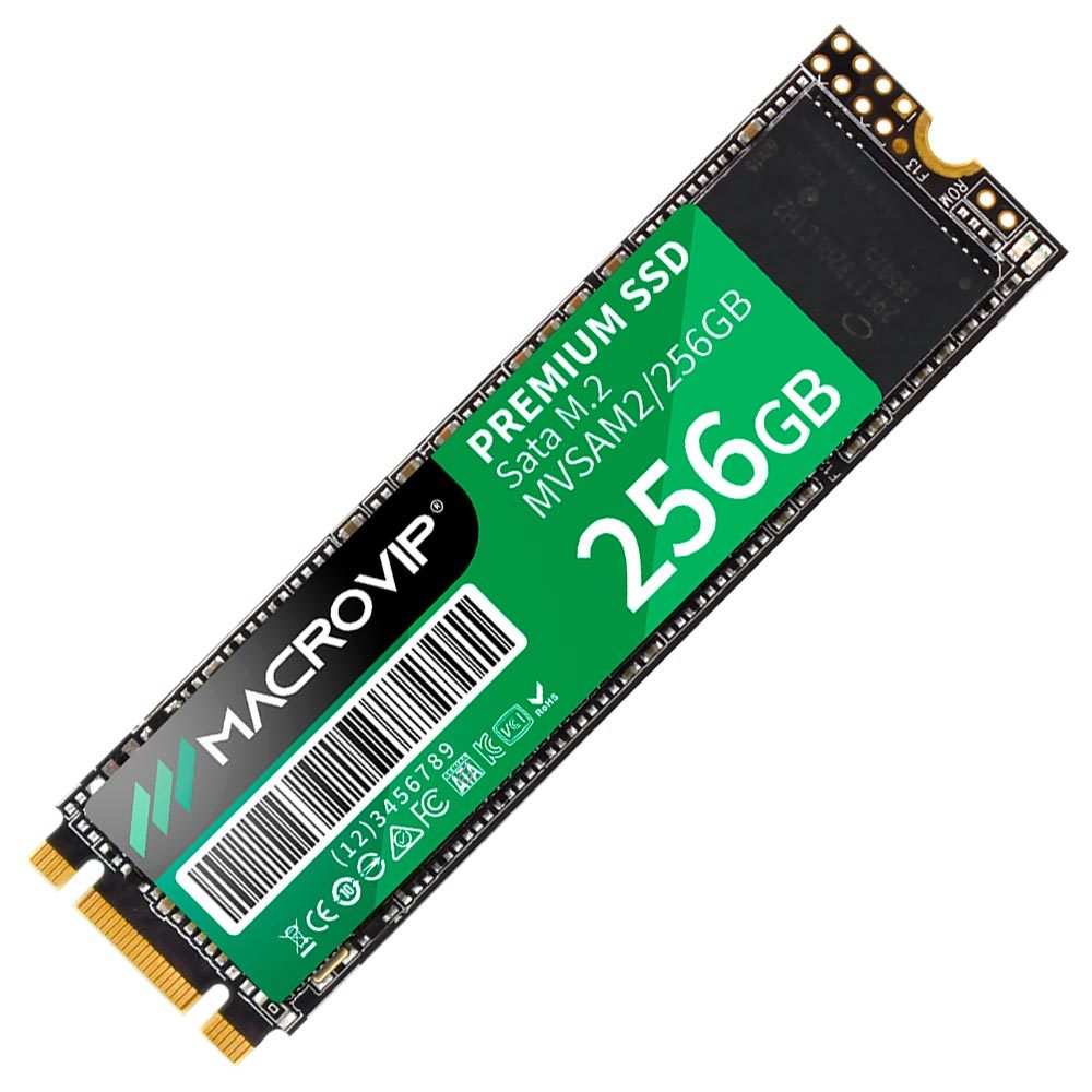 SSD M.2 MacroVip 256GB SATA III 6Gb/s Alta Velocidade e Desempenho