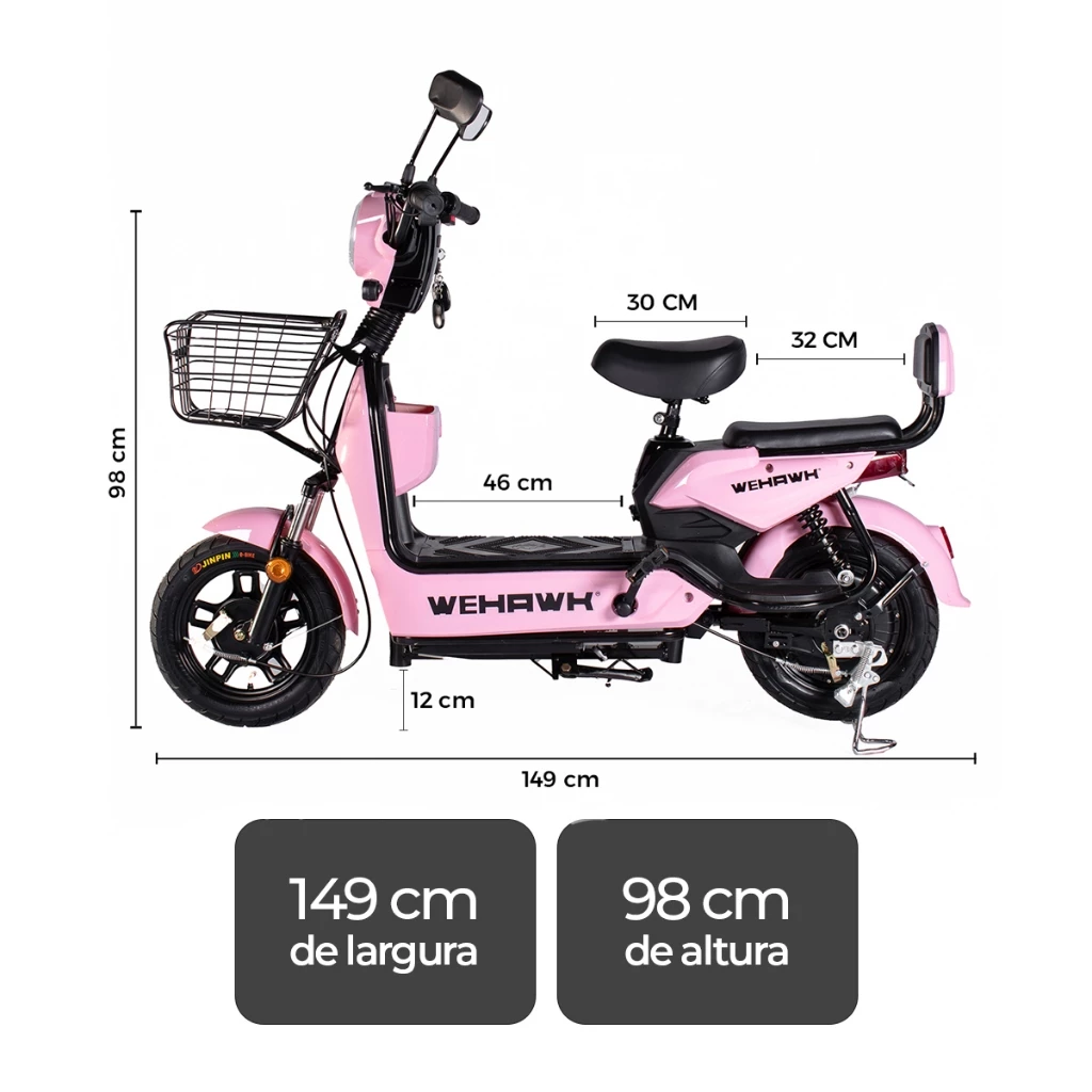 Detalhe painel digital WeHawk WX-02 painel LCD