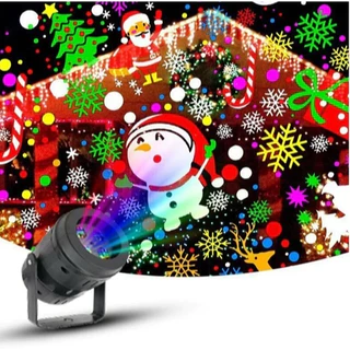 Projeção De Natal Luzes De projetor De Luz Vermelha Bivolt Com Tema De Natal 16 Padrões 7093