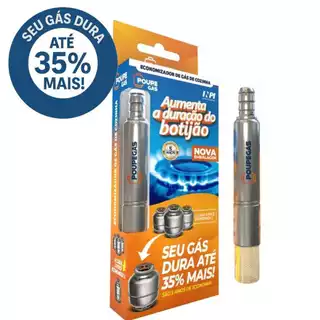Economizador De Gás Original Para Fogão Residencial Poupegás Homologado