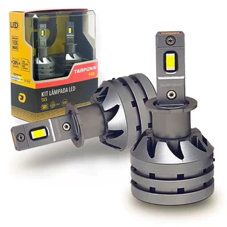 Kit Lâmpadas Led Tarponn TP-6181 TX5 Pro H3 Lumens 6000k 50w em Oferta na Shopee