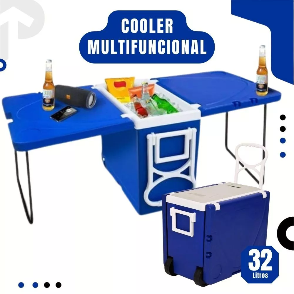 Cooler Multifuncional Térmico 32 Litros