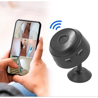 Mini Camera Espiã Grava Video Foto App Visão Noturna Magnetica em Oferta na Shopee