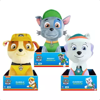 Pelúcia Patrulha Canina Boneco Brinquedo Infantil Tamanho G Original Sunny em Oferta na Shopee